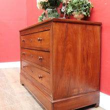 Load image into Gallery viewer, Antique French Cherrywood Louis Philippe Style Three Drawer Chest. B13104
