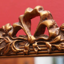 Load image into Gallery viewer, Antique Tri-fold Dressing Table Mirror, Bevelled Glass, Decorative Gilt Detail. B13099