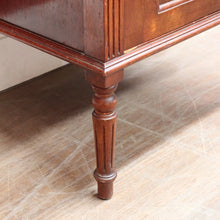 Load image into Gallery viewer, Antique English Mahogany Double Sided Shop Display China Cabinet. B13091