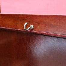 Load image into Gallery viewer, Antique English Mahogany Double Sided Shop Display China Cabinet. B13091