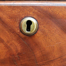 Load image into Gallery viewer, Antique Victorian Flame Mahogany Six Drawer Chest with Secret Drawer. B13108