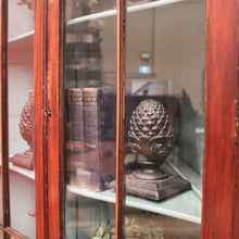 Load image into Gallery viewer, x SOLD Antique Georgian Corner Cabinet, Glass Door to Upper Section. B12445