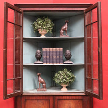Load image into Gallery viewer, x SOLD Antique Georgian Corner Cabinet, Glass Door to Upper Section. B12445