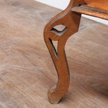 Load image into Gallery viewer, x SOLD Antique French Art Nouveau Plant Stand with Shaped Top Tiered Base and Fretted Cut Out Detail. B12764