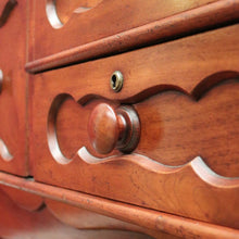 Load image into Gallery viewer, x SOLD Antique Australian Cedar Chest of Drawers, with Graduating Drawers. B12446