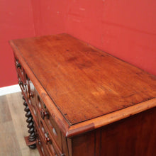 Load image into Gallery viewer, x SOLD Antique Australian Cedar Chest of Drawers, with Graduating Drawers. B12446