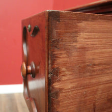 Load image into Gallery viewer, x SOLD Antique Australian Cedar Chest of Drawers, with Graduating Drawers. B12446