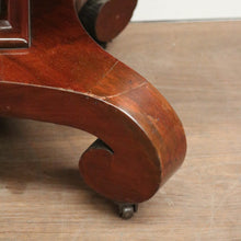 Load image into Gallery viewer, x SOLD Antique Fold Over Tea Table or hall Table, Games or Card Table. Flame Mahogany. B12451