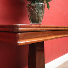 Load image into Gallery viewer, x SOLD Antique Fold Over Tea Table or hall Table, Games or Card Table. Flame Mahogany. B12451