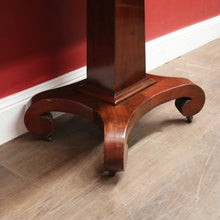Load image into Gallery viewer, x SOLD Antique Fold Over Tea Table or hall Table, Games or Card Table. Flame Mahogany. B12451