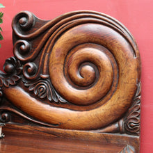 Load image into Gallery viewer, Antique English Rosewood Twin Pedestal Sideboard with Thomas Hope Scroll Backboard. B13102