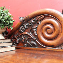 Load image into Gallery viewer, Antique English Rosewood Twin Pedestal Sideboard with Thomas Hope Scroll Backboard. B13102