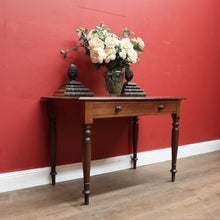 Load image into Gallery viewer, x SOLD Antique Australian Hall Table - Cedar and Blackwood Two Drawer Sofa Table. B12470