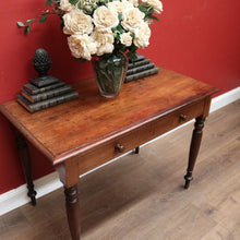 Load image into Gallery viewer, x SOLD Antique Australian Hall Table - Cedar and Blackwood Two Drawer Sofa Table. B12470