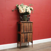 Load image into Gallery viewer, x SOLD 1910-1911 Encyclopedia Britannica. 28 Leather-bound books in the original Mahogany Stand. B12455