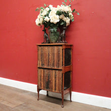 Load image into Gallery viewer, x SOLD 1910-1911 Encyclopedia Britannica. 28 Leather-bound books in the original Mahogany Stand. B12455