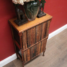 Load image into Gallery viewer, x SOLD 1910-1911 Encyclopedia Britannica. 28 Leather-bound books in the original Mahogany Stand. B12455