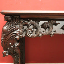 Load image into Gallery viewer, x SOLD Antique Chinese Hardwood Sofa or Hall Table with Heavily Carved Detail. 12453