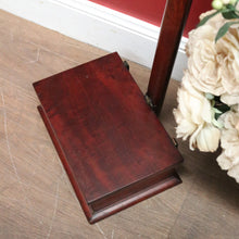 Load image into Gallery viewer, Antique Australian Cedar and Tin Lined Cigar or Cigarette Bin, Original Condition. B12458