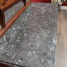 Load image into Gallery viewer, Antique Australian Walnut Marble Top Sideboard with Mirrored Carved Back. B13093
