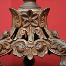 Load image into Gallery viewer, x SOLD Antique French Church Candelabra / Candle Stick Holder with enamel Detail. B12461