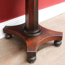Load image into Gallery viewer, x SOLD English Mahogany Side Table with Two Drawers, Drop Side Pembroke Table. B12826