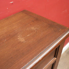 Load image into Gallery viewer, x SOLD Antique French Walnut Chest of 6 Drawers, 2-tier Shelves, Bobbin Legs. B12303