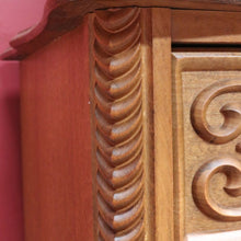 Load image into Gallery viewer, Vintage French Cabinet with Three Felt Lined Drawers for Jewellery or Silverware. B12863