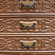 Load image into Gallery viewer, Vintage French Cabinet with Three Felt Lined Drawers for Jewellery or Silverware. B12863