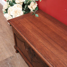 Load image into Gallery viewer, x SOLD French Coffer or Trunk, use as a Toy Box, Shoe Storage, Blanket Box or Coffee Table. B12261