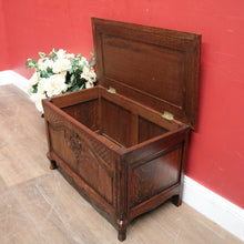 Load image into Gallery viewer, x SOLD French Coffer or Trunk, use as a Toy Box, Shoe Storage, Blanket Box or Coffee Table. B12261