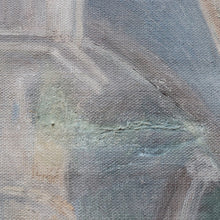 Load image into Gallery viewer, x SOLD Jozef Horenbant Cathedral Interior Painting in Black and Gilt Frame. B12716