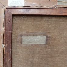 Load image into Gallery viewer, x SOLD Jozef Horenbant Cathedral Interior Painting in Black and Gilt Frame. B12716