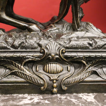 Load image into Gallery viewer, x SOLD 19th Century Bronze Spelter - Joan of Arc on Horseback holding a Flag. B12302