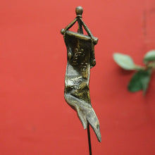 Load image into Gallery viewer, x SOLD 19th Century Bronze Spelter - Joan of Arc on Horseback holding a Flag. B12302