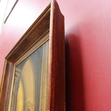 Load image into Gallery viewer, Jean-Paul Cleren Framed Oil on Canvas Vaulted Church Interior Signed. B12715