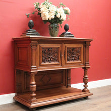 Load image into Gallery viewer, x SOLD Antique French Oak Two-door Hall Cabinet / Side Cabinet/ Entry Foyer Cupboard. B12284