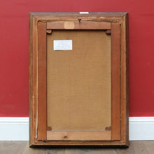 Load image into Gallery viewer, Jean-Paul Cleren Framed Oil on Canvas Vaulted Church Interior Signed. B12715