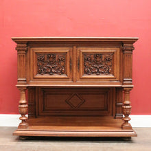 Load image into Gallery viewer, x SOLD Antique French Oak Two-door Hall Cabinet / Side Cabinet/ Entry Foyer Cupboard. B12284