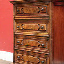 Load image into Gallery viewer, x SOLD Vintage Spanish Writing Bureau with Drawers, Lift-Lid Desk & Iron Hardware. B12297