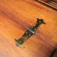 Load image into Gallery viewer, x SOLD Vintage Spanish Writing Bureau with Drawers, Lift-Lid Desk & Iron Hardware. B12297