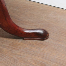 Load image into Gallery viewer, x SOLD Antique Circa 1850 English Mahogany Tilt Top Wine Table with Tri Leg Base. B12828