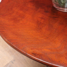 Load image into Gallery viewer, x SOLD Antique Circa 1850 English Mahogany Tilt Top Wine Table with Tri Leg Base. B12828
