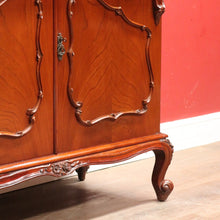 Load image into Gallery viewer, Vintage Johnson’s Australian Cedar Sideboard Hall Cabinet with Cutlery Drawer B13146