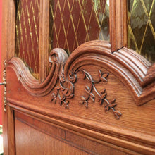 Load image into Gallery viewer, Antique French Linen Cabinet or Single Door Pantry, Storage Cupboard, Bookcase. B12259