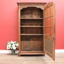 Load image into Gallery viewer, Antique French Linen Cabinet or Single Door Pantry, Storage Cupboard, Bookcase. B12259