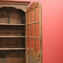 Load image into Gallery viewer, Antique French Linen Cabinet or Single Door Pantry, Storage Cupboard, Bookcase. B12259