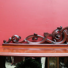 Load image into Gallery viewer, English Mahogany Antique Sideboard Servery with Mirror Back and Two Keys. B12892