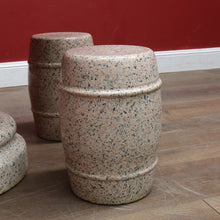 Load image into Gallery viewer, Solid Granite Outdoor Garden Table with Four Matching Stools. B13148