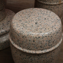 Load image into Gallery viewer, Solid Granite Outdoor Garden Table with Four Matching Stools. B13148